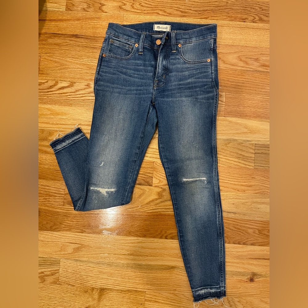 Madewell 9” high-ride skinny jeans